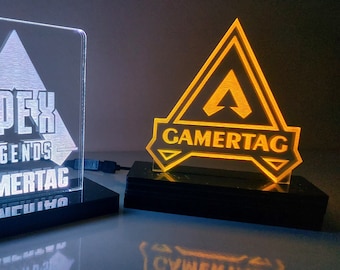 Personalized Apex Legends Game Logo Gamertag Light - Apex Neon Sign - Gamertag Sign - Apex Legends Sign - Gamer Gifts - The Video Gamer Gift