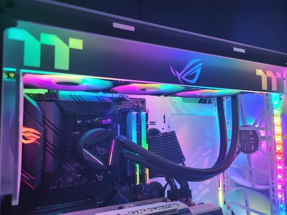 Personalized Gaming Computer RGB  Plate,Gaming Pc Mods, Custom Pc RGB Psu Case Cover, Gaming PC build Plate, Ssd Cover, Gpu Backplate,