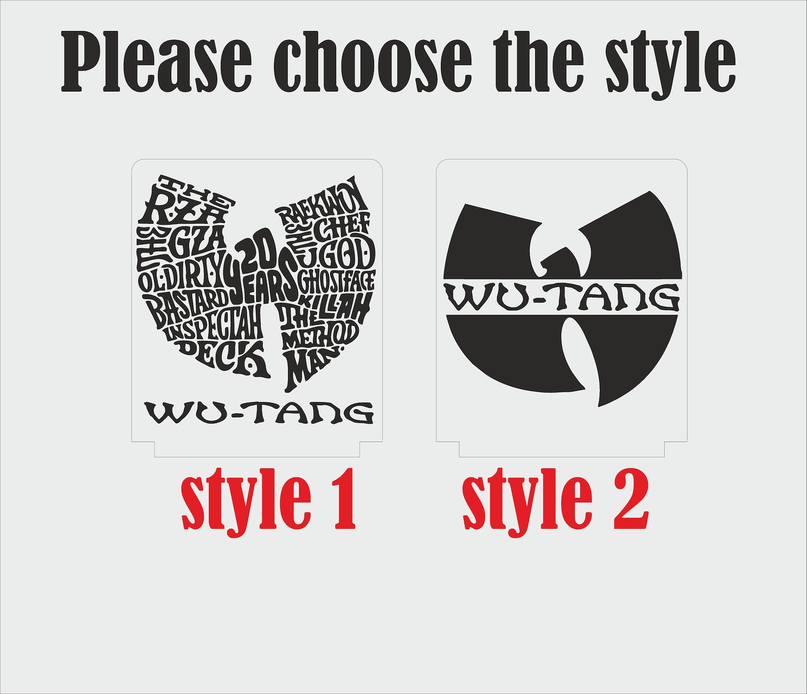 Wu Tang Clan Logolighted Wu Tang Signwu Tang Led Signhip Etsy