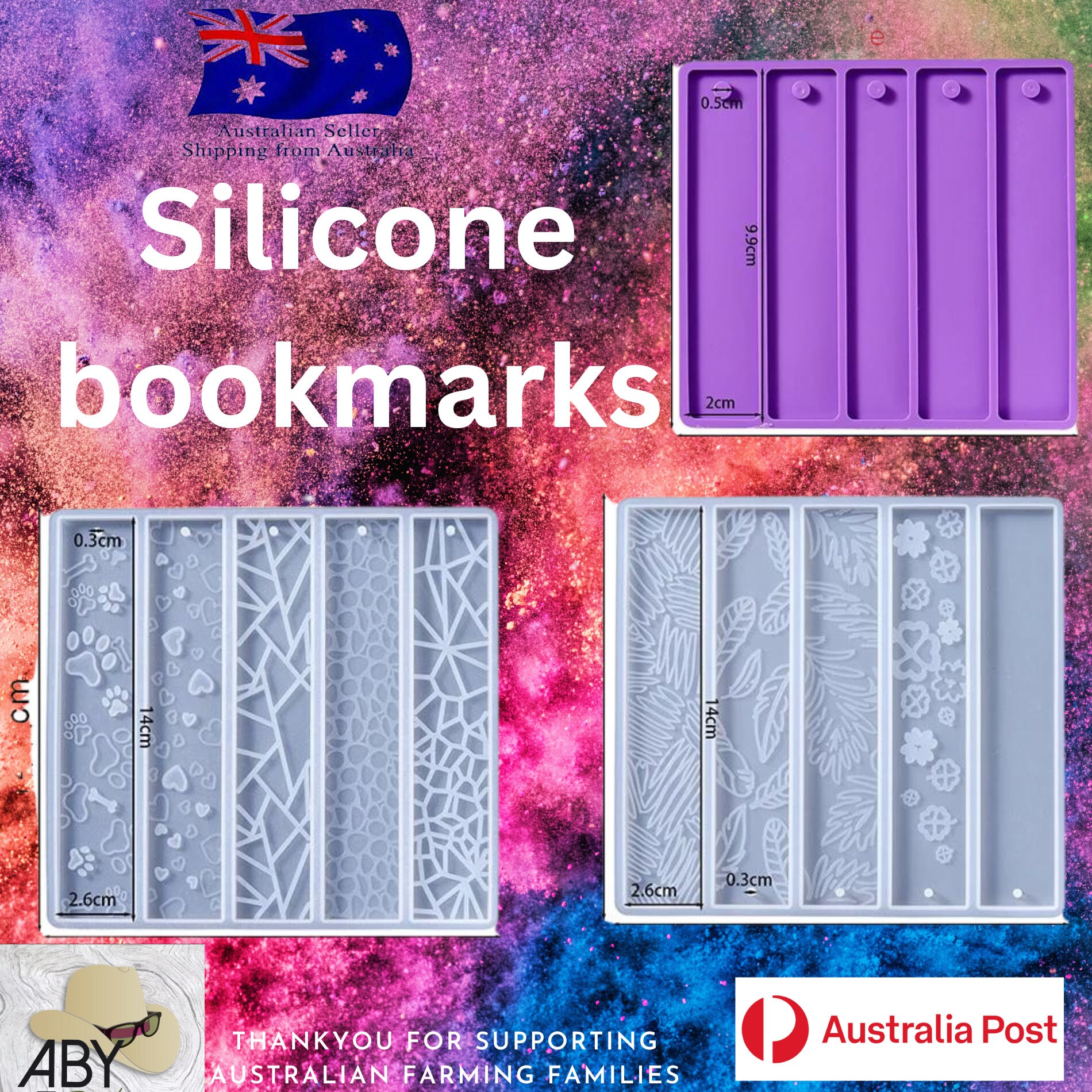 BOOKMARK MOLD Resin Bookmark Casting DIY Reader's Gift Rabbit Whale Fish  Tail Stylish Animal Bookmark Accessories -  Australia