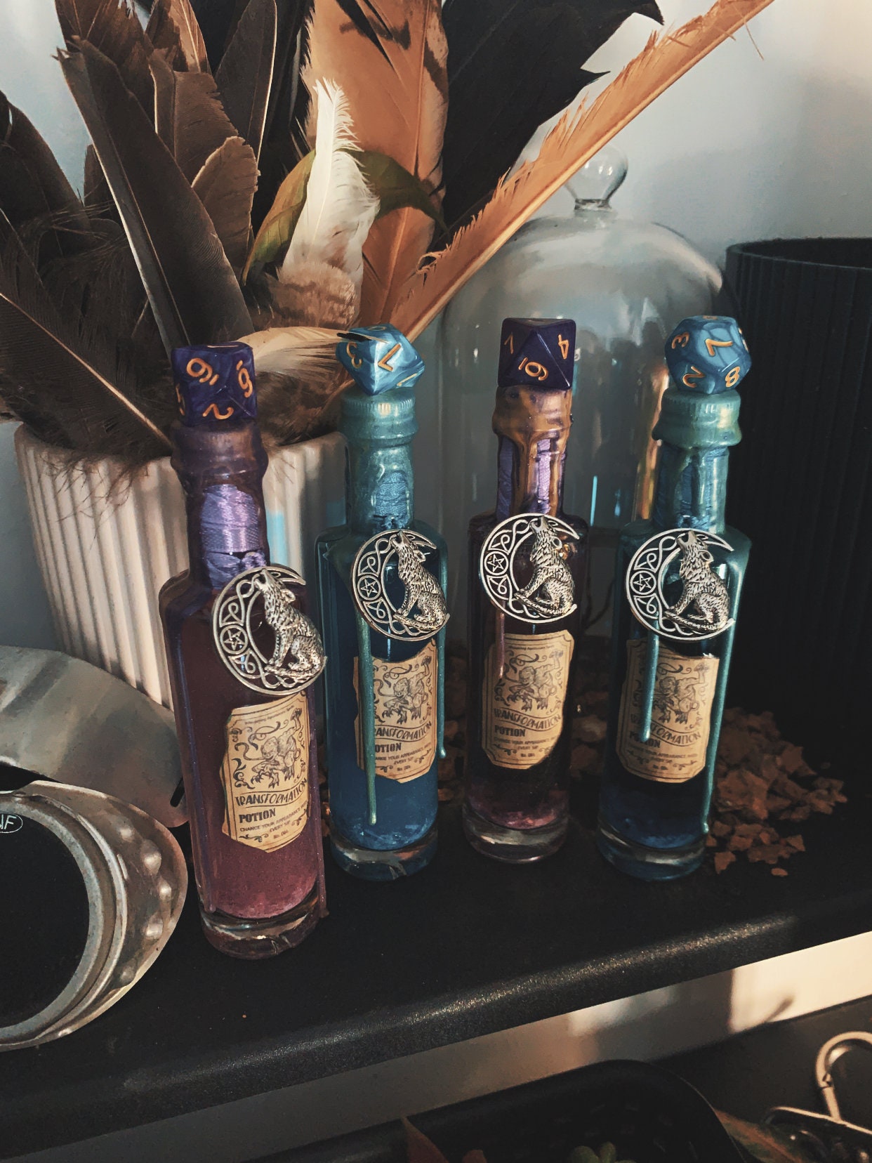 POTION Transformation, wolf, werewolf, witch, wizard, witch, halloween, horror, roleplay, role play, magic potion, gift