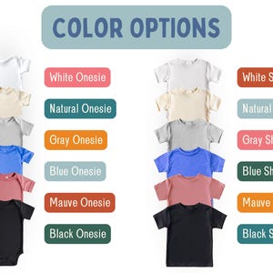 a bunch of shirts that have different colors on them