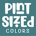 Pint Sized Colors