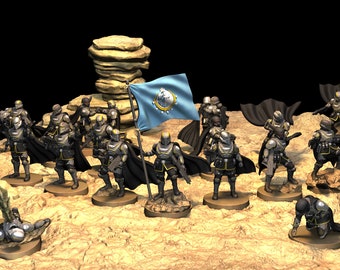 Helldivers 2 Full Platoon - 20 poses