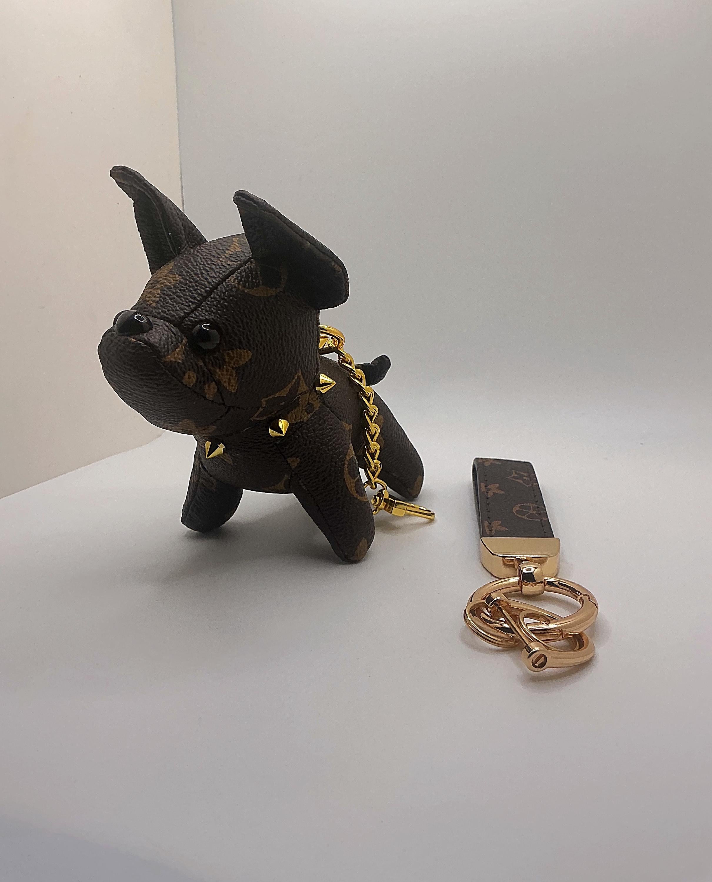 Louis Vuitton Dog Bag Charm Dog Bags Holder Bulldog