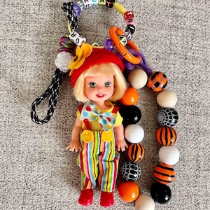 バービーチェルシーキーリング　バックチャーム キーリング Barbie - USAバービー チェルシーマテル社キーリング正規品