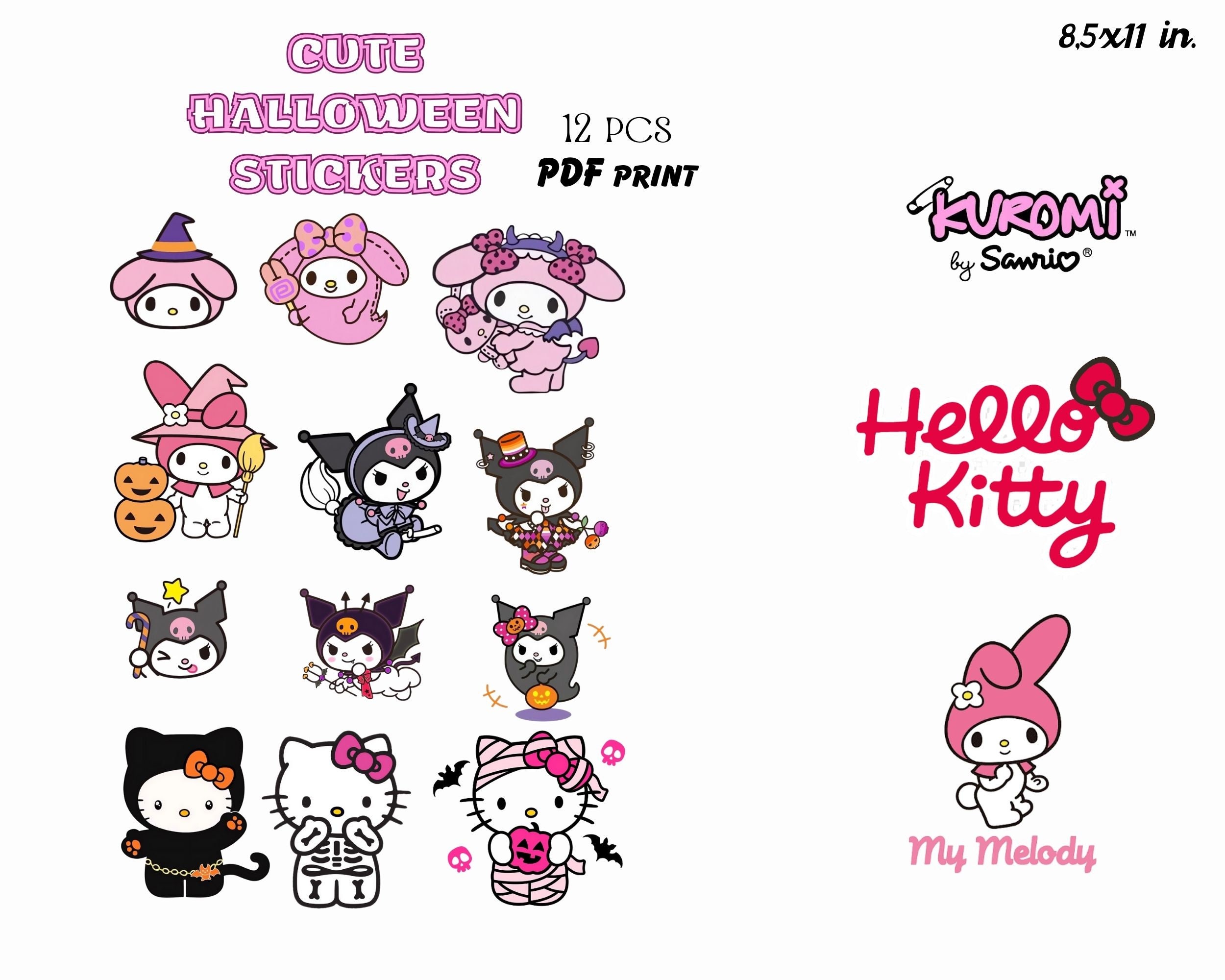 Hello kitty sticker printable  Hello kitty printables, Cute stickers,  Iphone case stickers