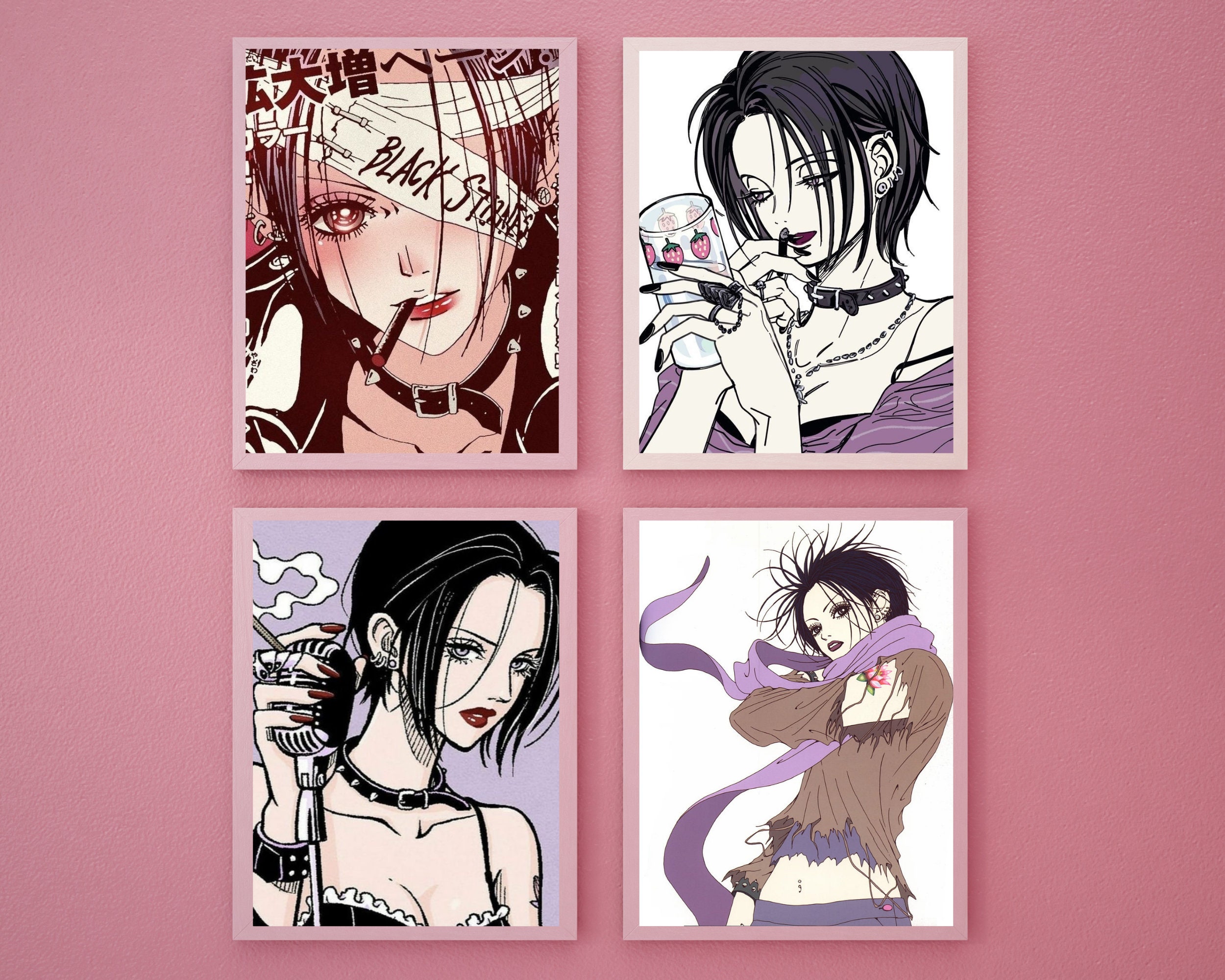 Nana osaki- aesthetic nana anime print. anime gift