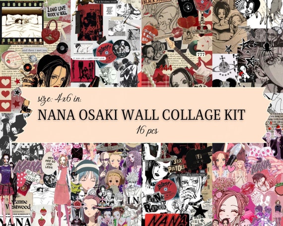 Nana Osaki Digital Printable Wall Collage Kit Nana Anime Poster Set Nana  Aesthetic Wall Art Set Nana Art Decor (Download Now) 