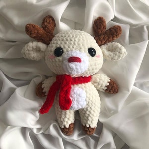 Reindeer Crochet Pattern| Reindeer Plush Pattern| Reindeer Amigurumi | Crochet Reindeer| Crochet Pattern Amigurumi| Reindeer Pattern