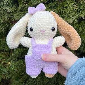Bunny Crochet Pattern | Bunny Plush Pattern | Bunny Amigurumi PDF | Cute Animal Crochet | Crochet Pattern Amigurumi | Baby Bunny Crochet