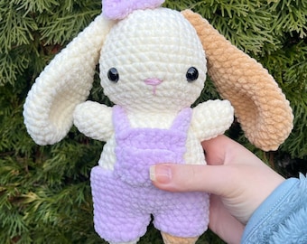 Bunny Crochet Pattern | Bunny Plush Pattern | Bunny Amigurumi PDF | Cute Animal Crochet | Crochet Pattern Amigurumi | Baby Bunny Crochet