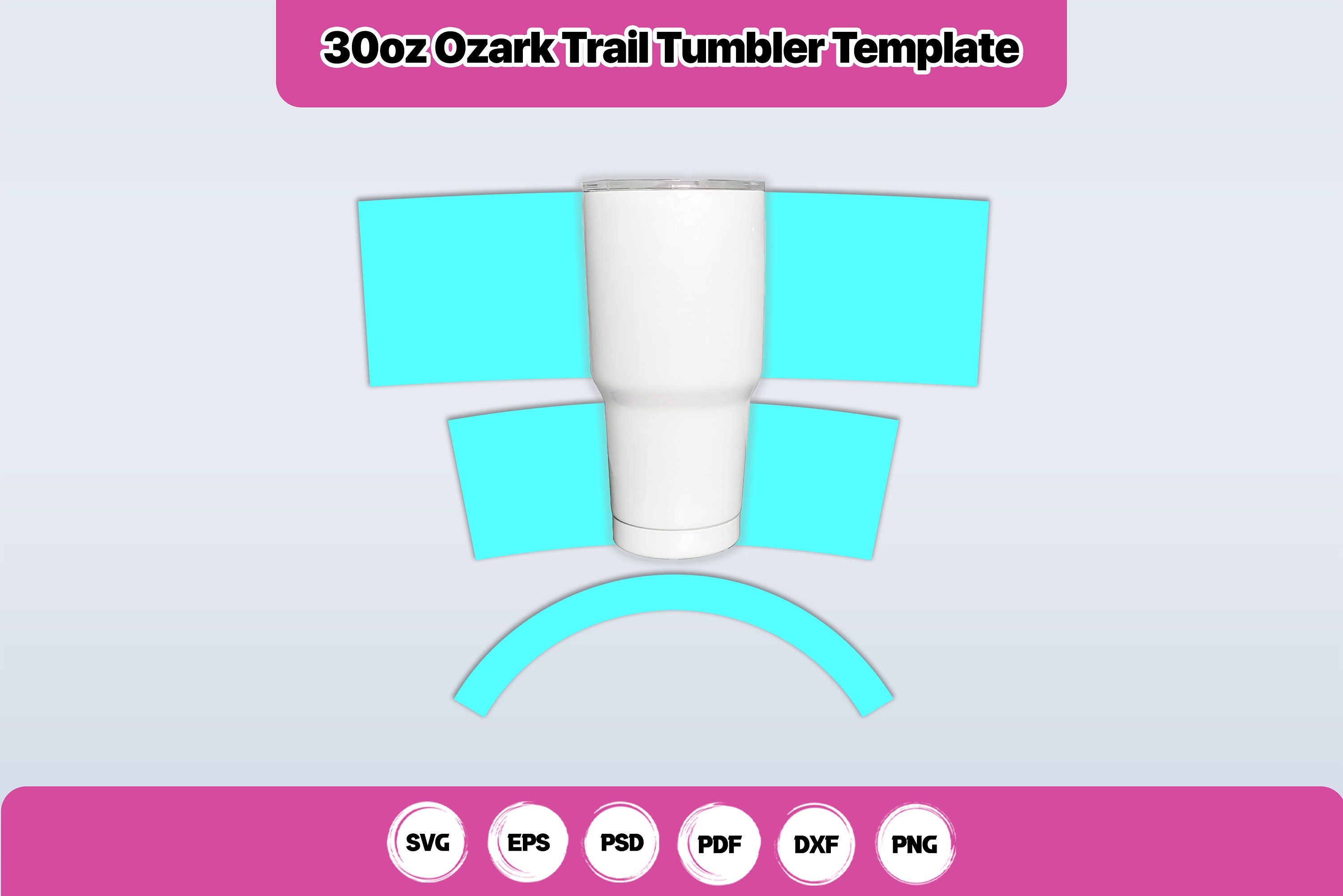 Ozark Trail 30 oz tumbler template Sublimation (1880748)