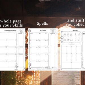 Dnd Cleric Character Sheet - Etsy