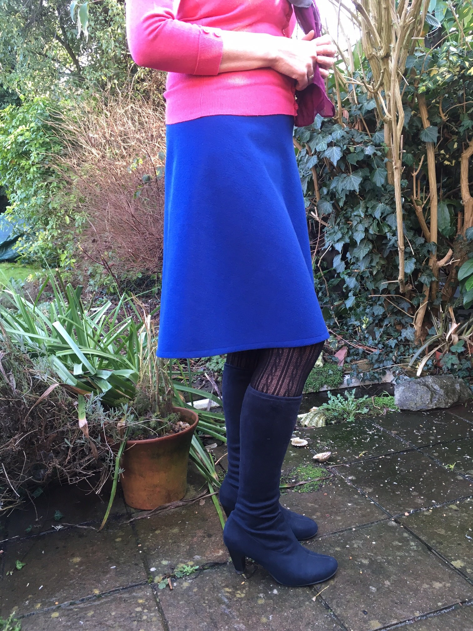 Royal Blue Skirt Etsy UK