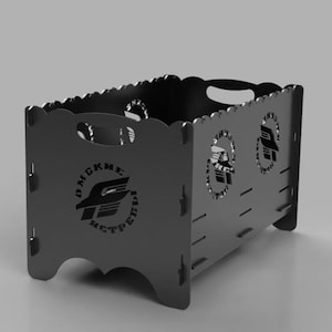 Portable BBQ, Portable Grill, Mangal, DXF File