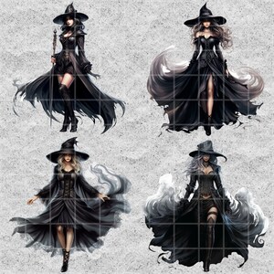 Gothic Black Dress Witch Elegance: 20 Mesmerizing Beautiful - Etsy