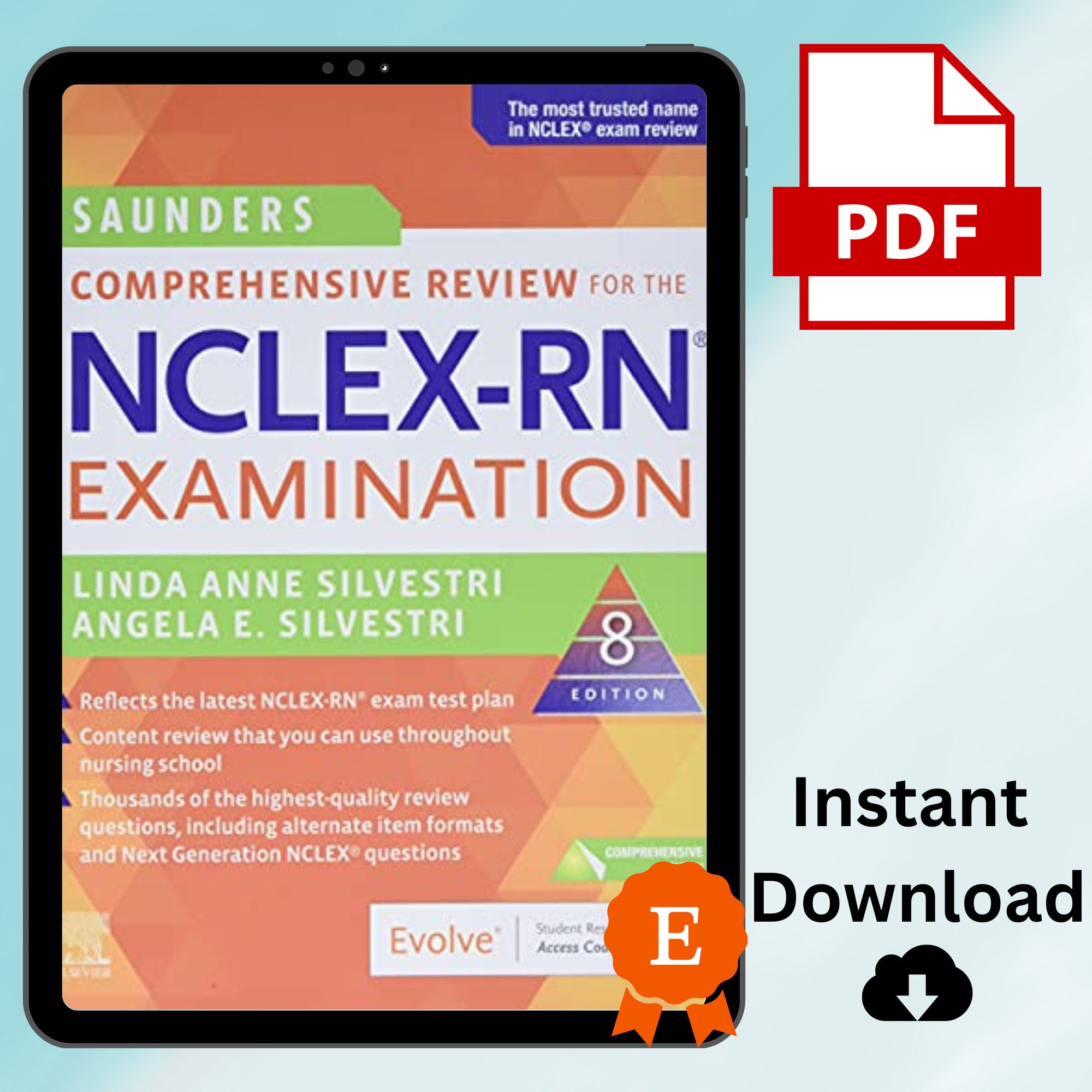 Saunders Nclex Review Book - Etsy Norway