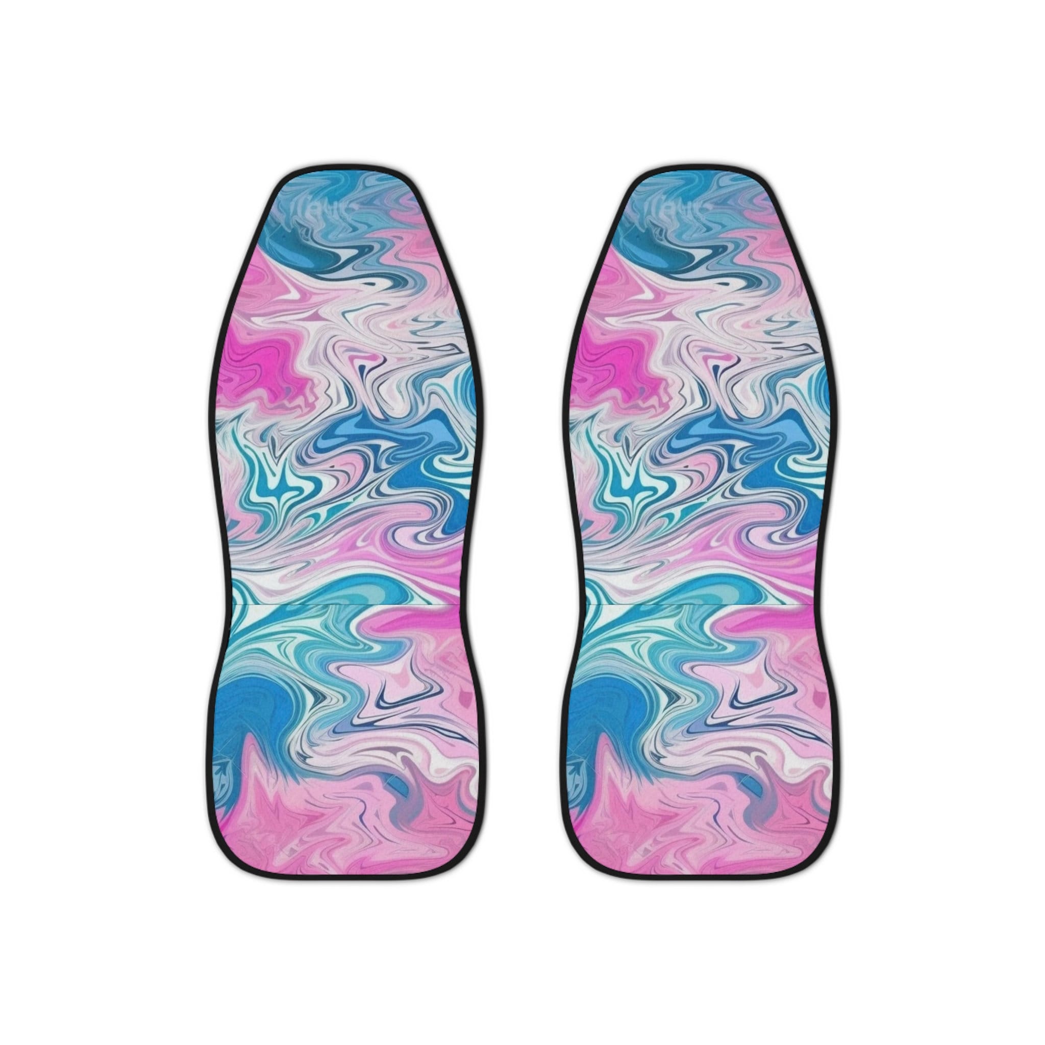 Car seat cover, Cute pink and blue car seats, tye die car seats