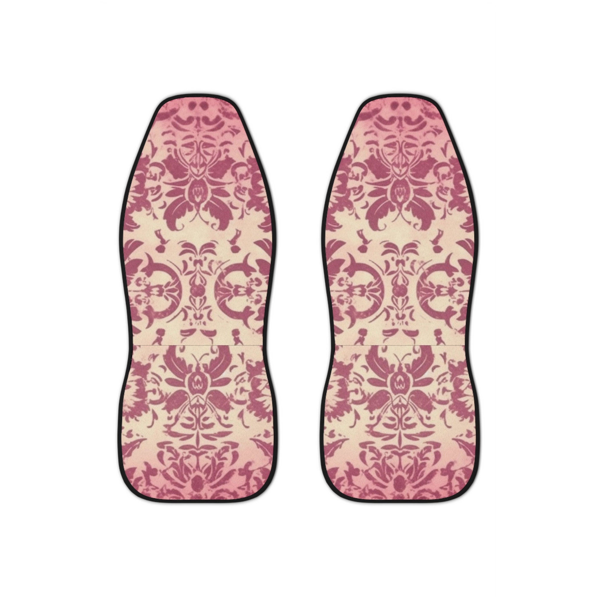 Car seat cover, Cute pink distressed pattern car seat pattern
