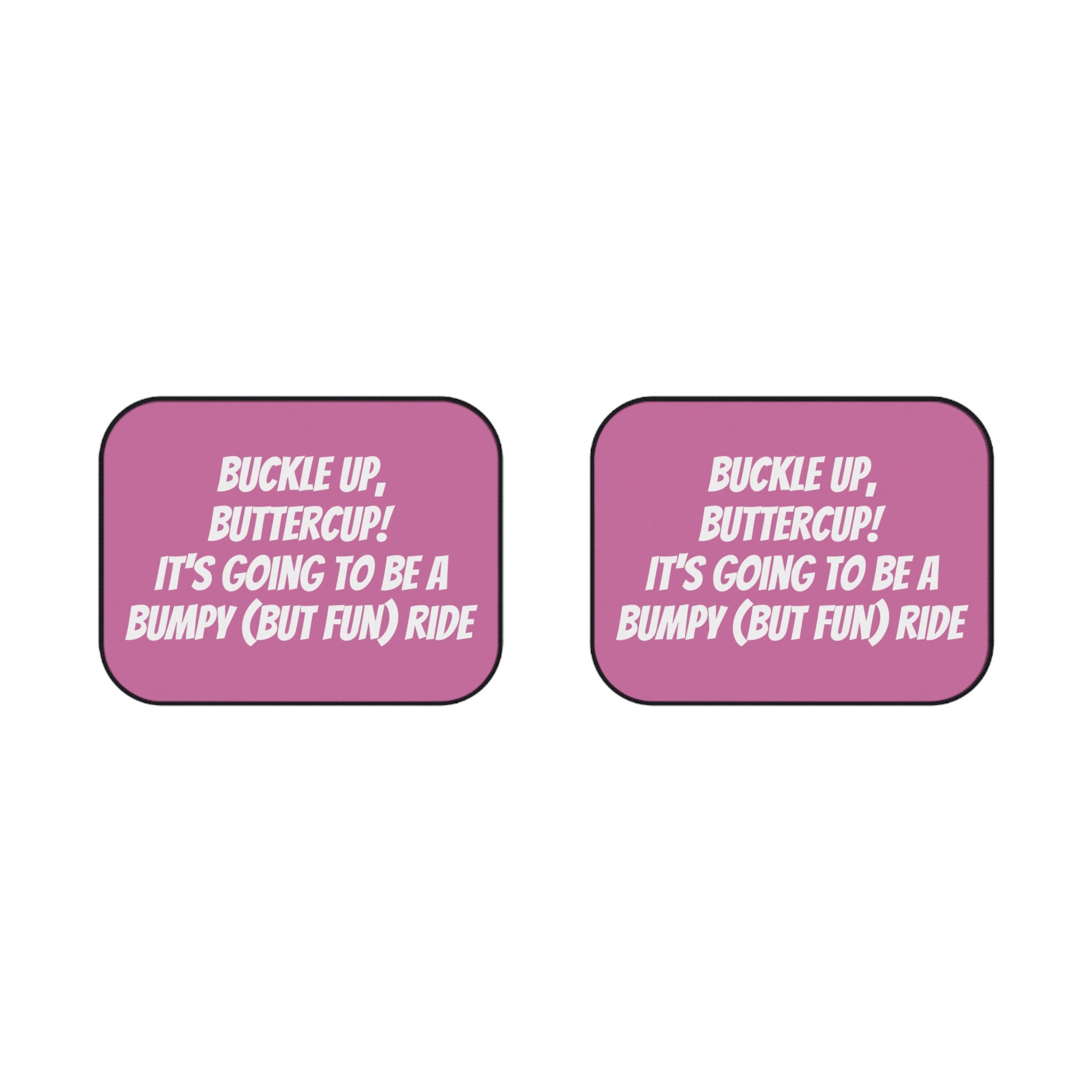 Car Floor Mat, Funny Car Mat Set Gift, Cute and Funny Car Mat, Back