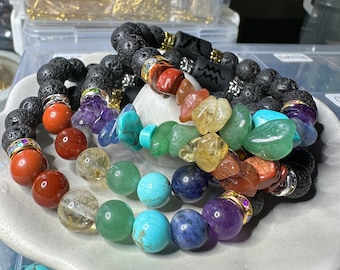 Your Zodiac Sign and Chakra Bracelet together