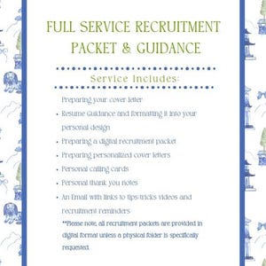 Full Service Rush Recruitment Guidance