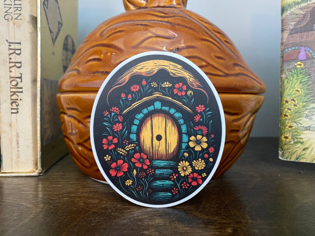 Fairy Door Vinyl Sticker, Midnight Garden Cottagecore Decal - Etsy