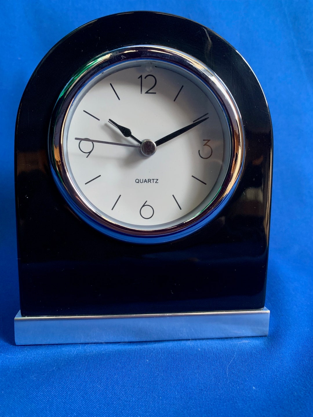 Stylish Art Deco Hotel Style Alarm Clock Etsy