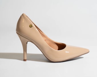 Vizzano Women's High Heels Beige Pumps Closed Pointed Toe Stiletto