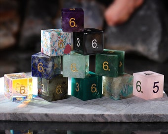 SIQUK 7 Pièces Dés Polyéiques 7 Die Dés D4 D6 D8 D10 D12 D20 D% Jeu de