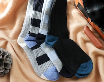 Warm and lightweight premium merino wool socks, gift bag - PACK X4 COOL