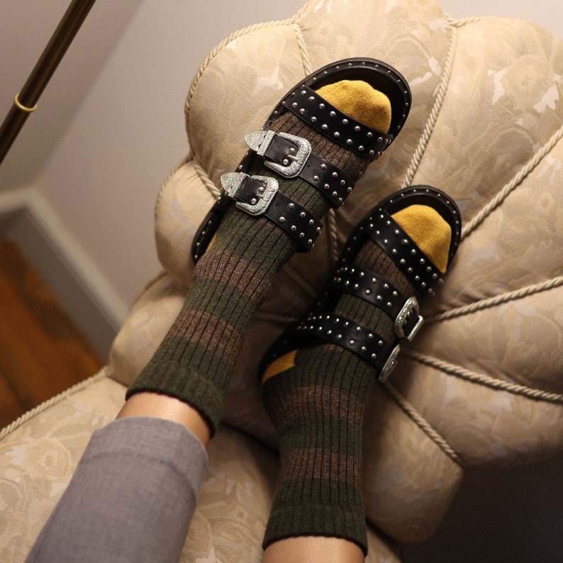 Warm and lightweight premium merino wool socks, gift bag PACK X4 WARM image 5