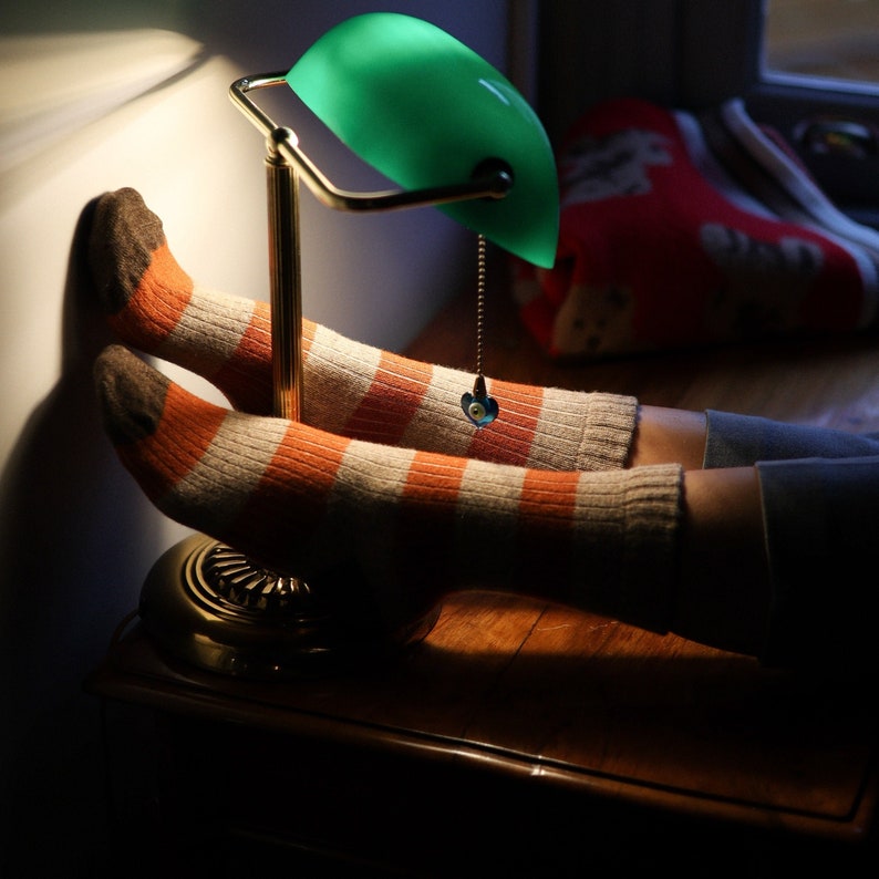 Warm and lightweight premium merino wool socks, gift bag PACK X4 WARM image 4