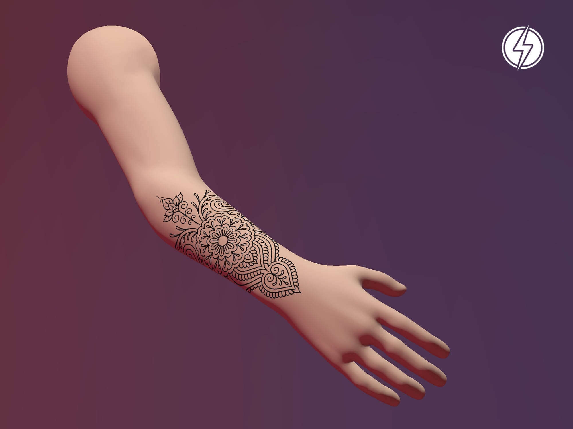 Procreate 3D Arm Models 3D Tattoo Bundle Male and Female Arms Etsy