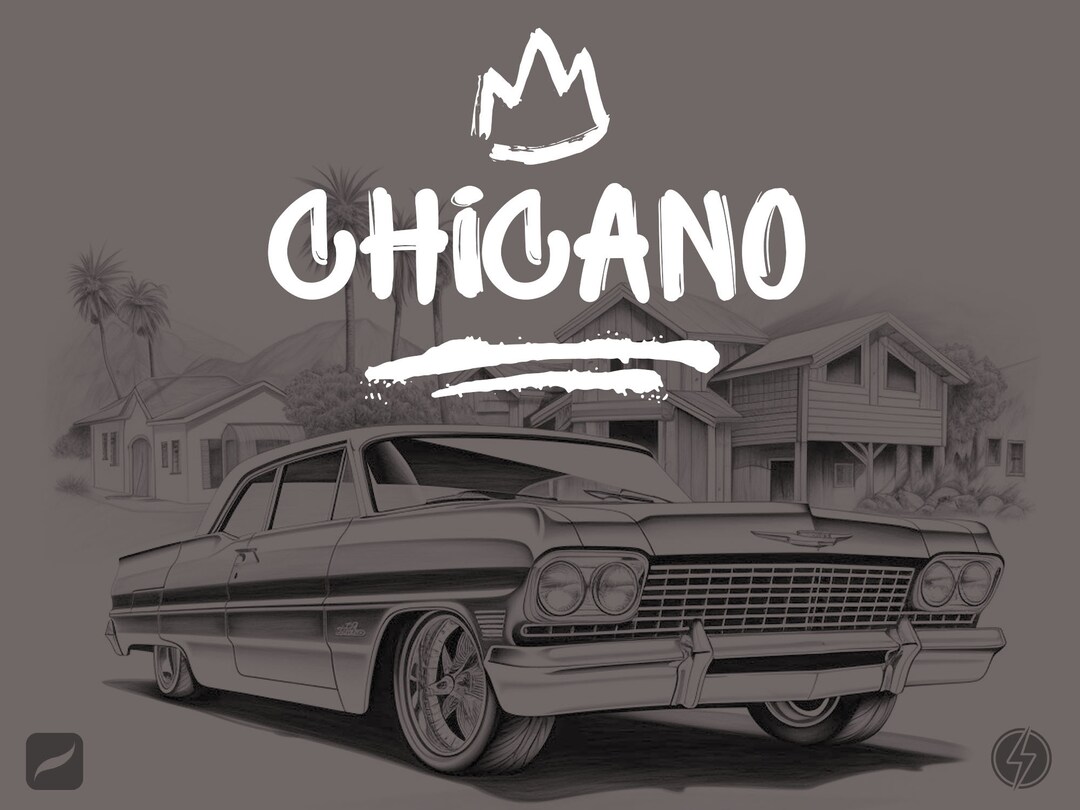 75 Chicano Tattoo Stamps for Procreate (digital Download) - Etsy