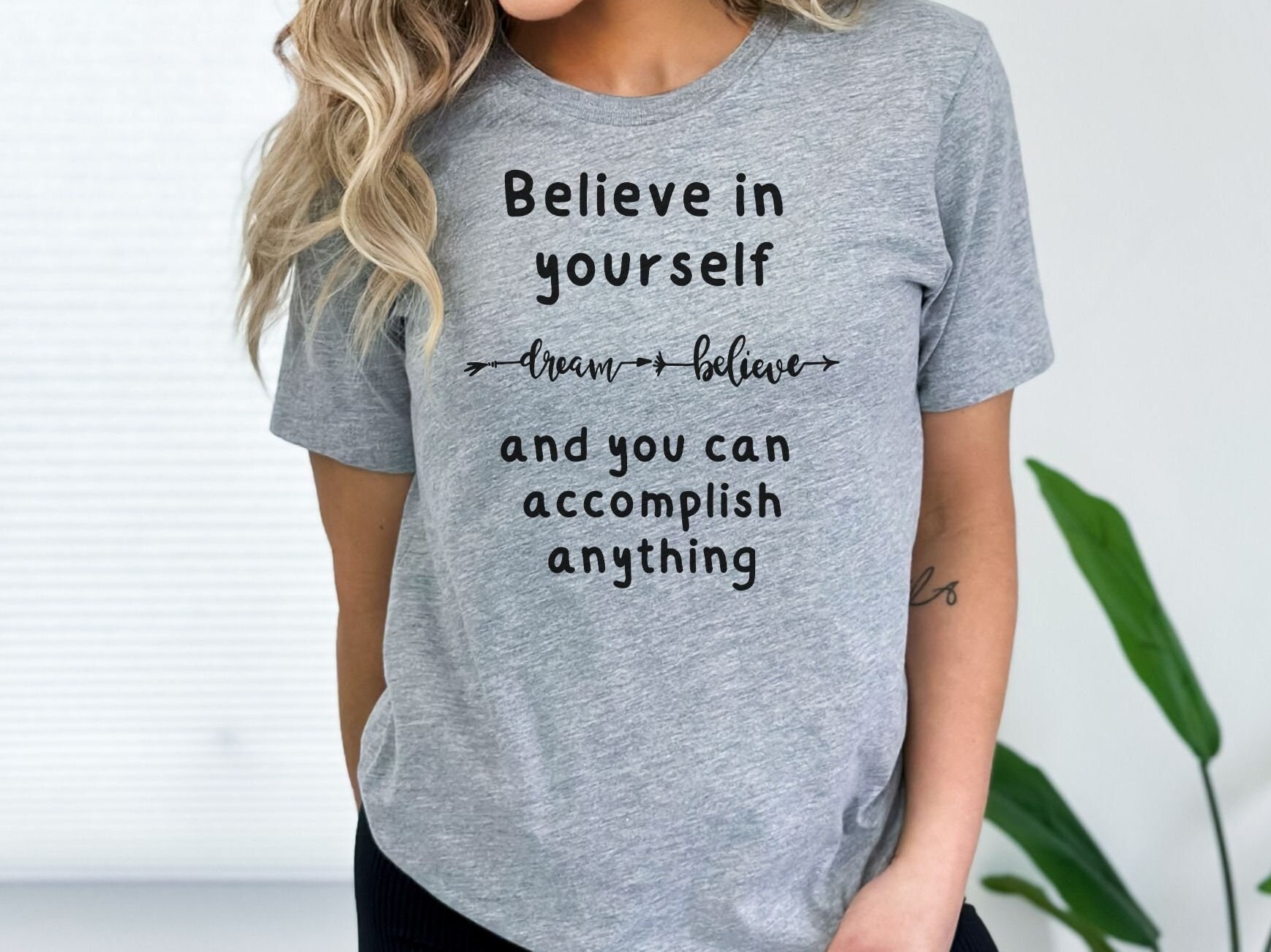 inspirational t shirts etsy
