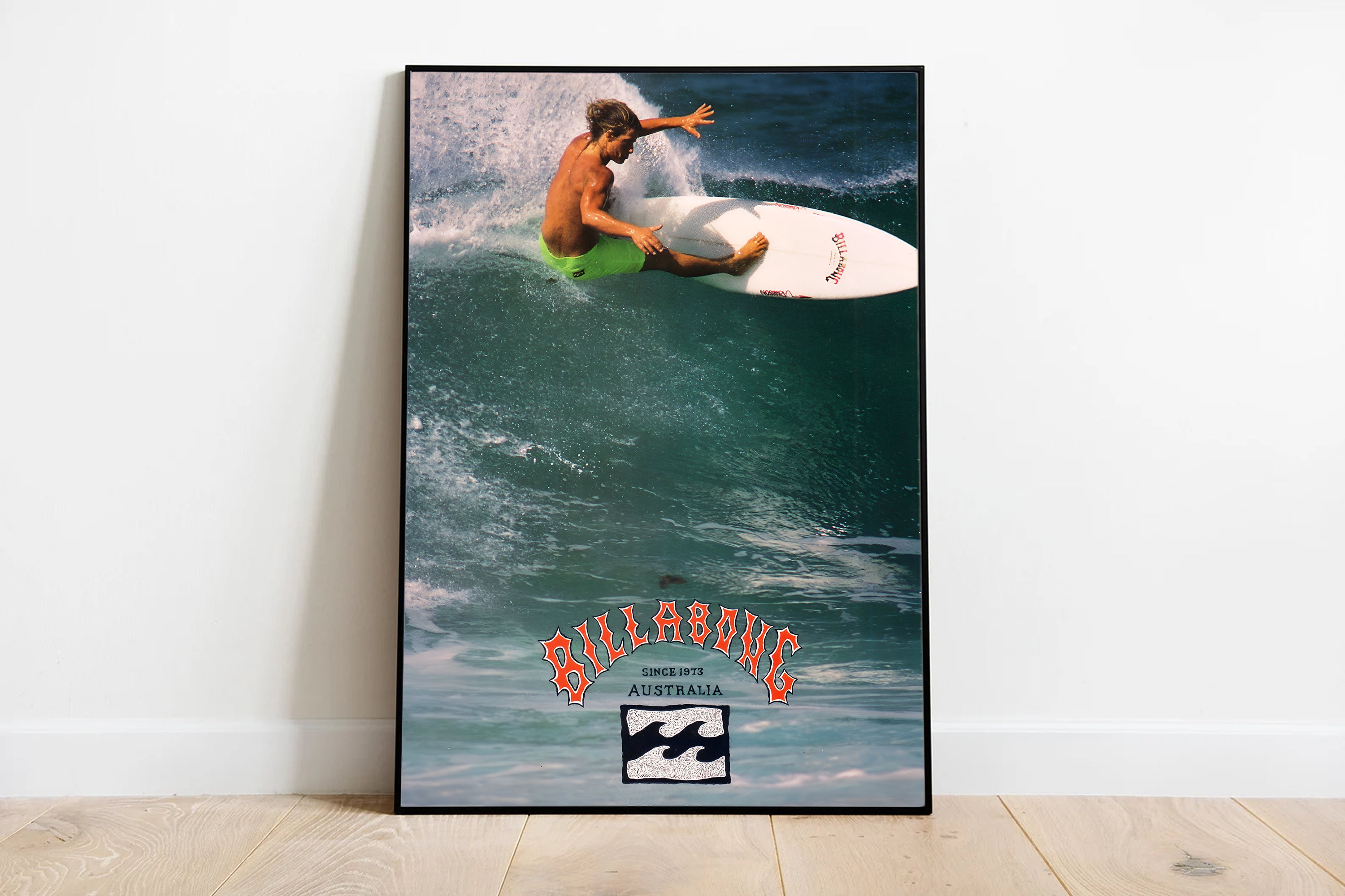 Billabong Vintage Surf Poster Surf Culture Vintage Retro Etsy