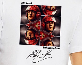 F1 Michael Schumacher T-Shirt F1 2023 Formula One Racing Tee Michael Schumacher Formula1 Shirt Gift Racing TShirt Signature Drive to Survive
