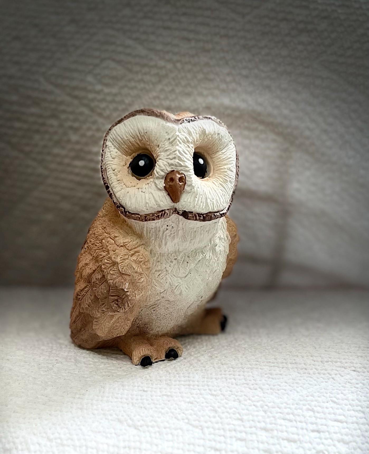 Barn Owl Figurine