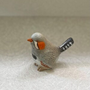 song bird figurines Zebra Finch