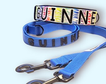 Hundehalsband mit Namen, Personalisiertes Halsband, Taktisches Hundehalsband, Sicherheitshalsband, Dogcollar Hundehalsband für Große Hunde,