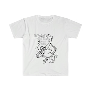 T-Shirt Ocean Octopus, Kraken