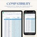 Attendance Tracker Spreadsheet: Employee/student, Automated Dashboard ...