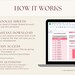 Employee/student Attendance Tracker: Editable Google Sheet (digital ...