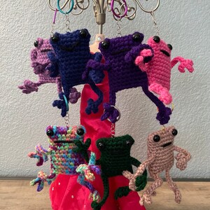 Leggy Froggy Keychains