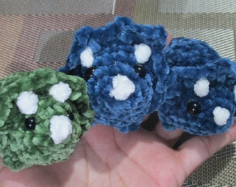 Mini Triceratops Family Plushy