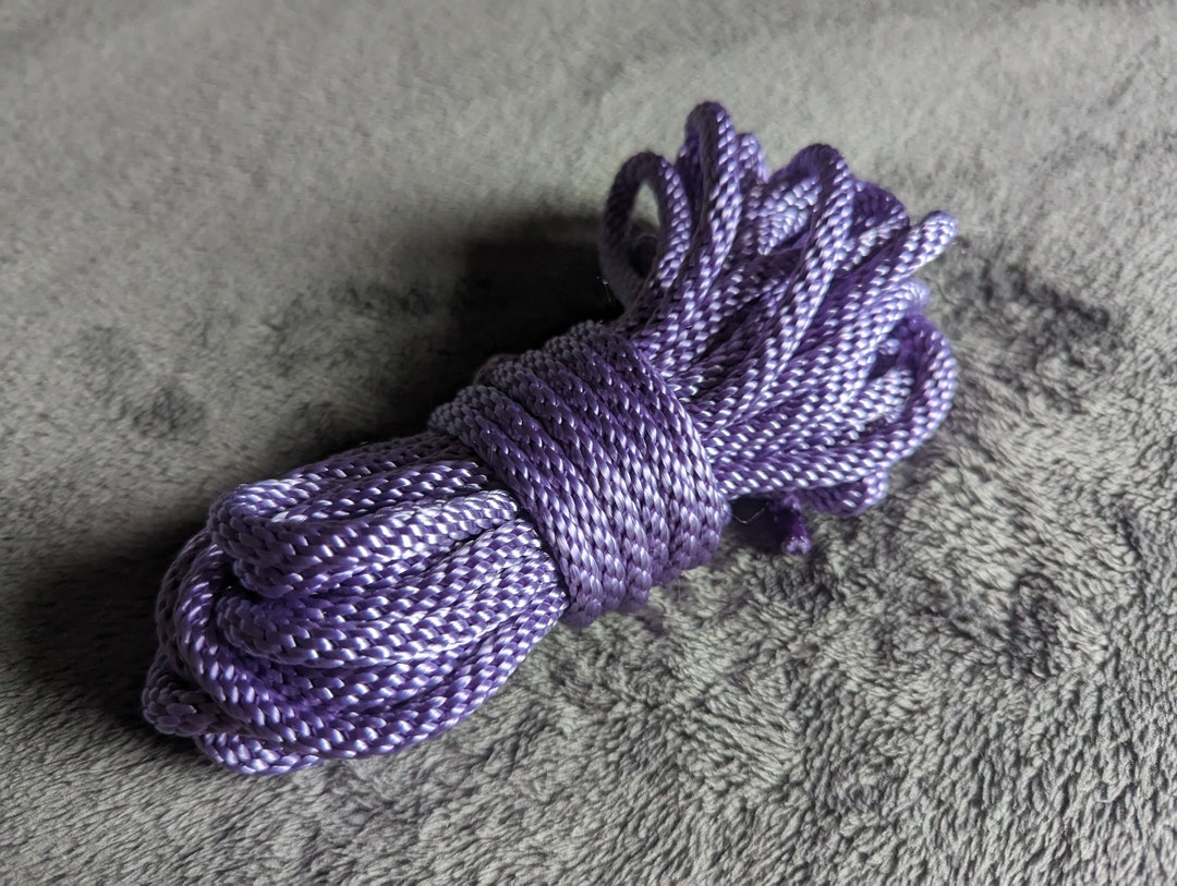 Lavander Rope Nylon Rope - Lavender, 1/4