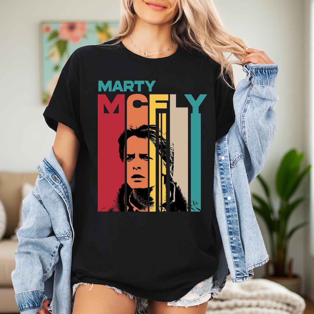 Vintage Marty Mcfly T-shirt, Retro Back to the Future Sweatshirt ...