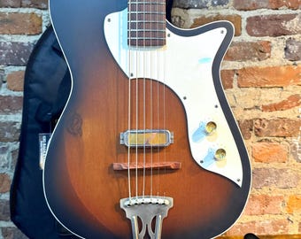 Equitz Rayburn "Stella Ray" Baritone Electric Guitar w/ Rubber Bridge